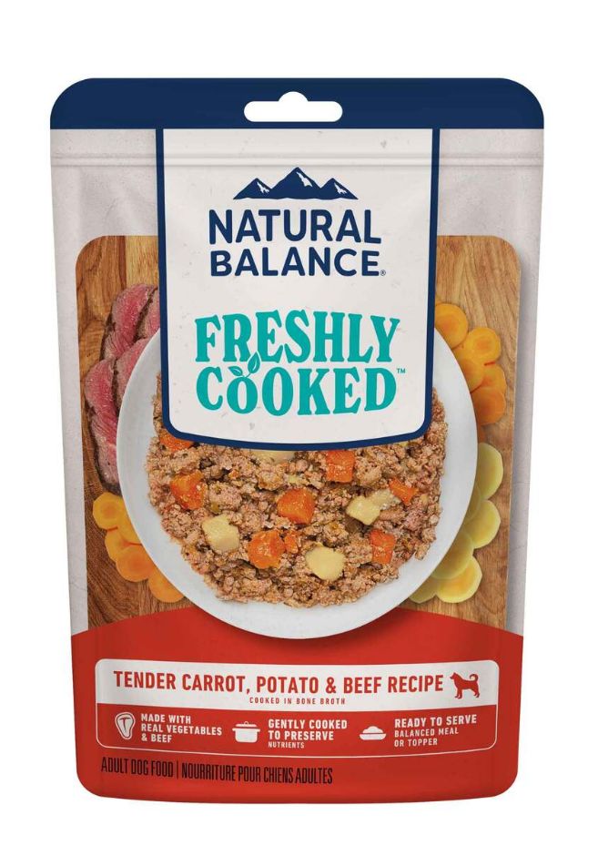 Natural Balance Freshly Cooked Beef,Carrot,Potato Dog Food 9oz