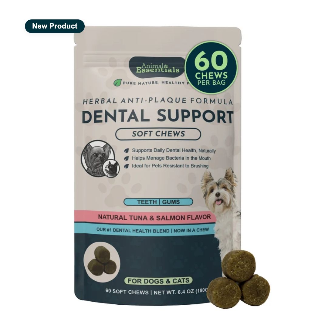 Animal Essentials Dental Support Dog Chews 60count