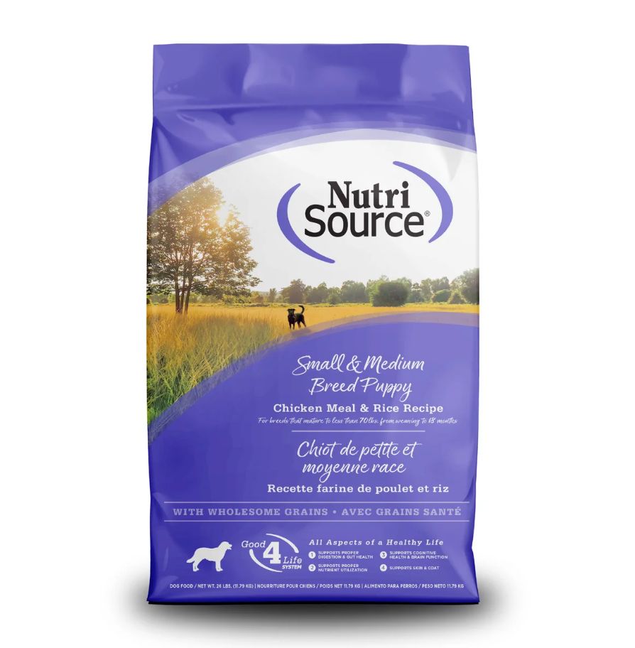 Nutrisource Small/Medium Breed Puppy 4lbs