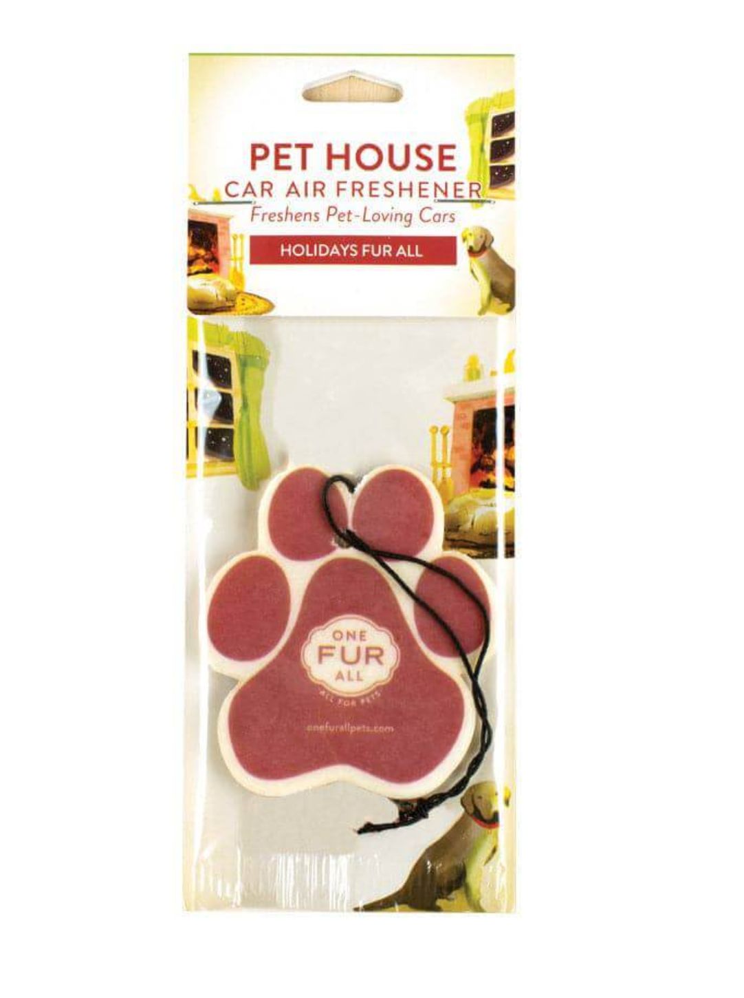 Pet House Car Freshener - Holidays Fur All