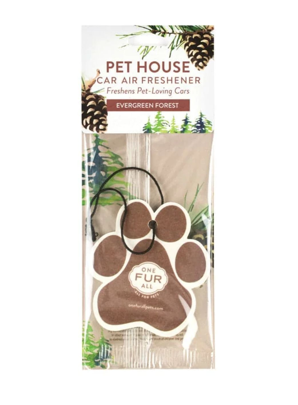 Pet House Car Freshener - Evergreen Forest