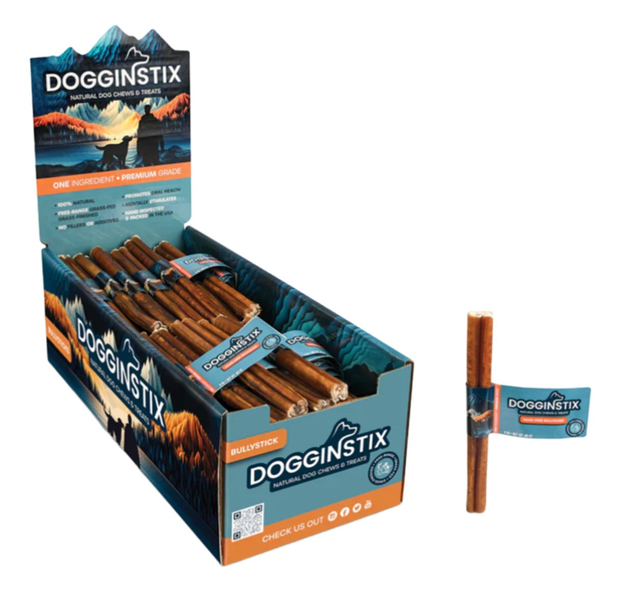 Dogginstix Bully Stick 6"