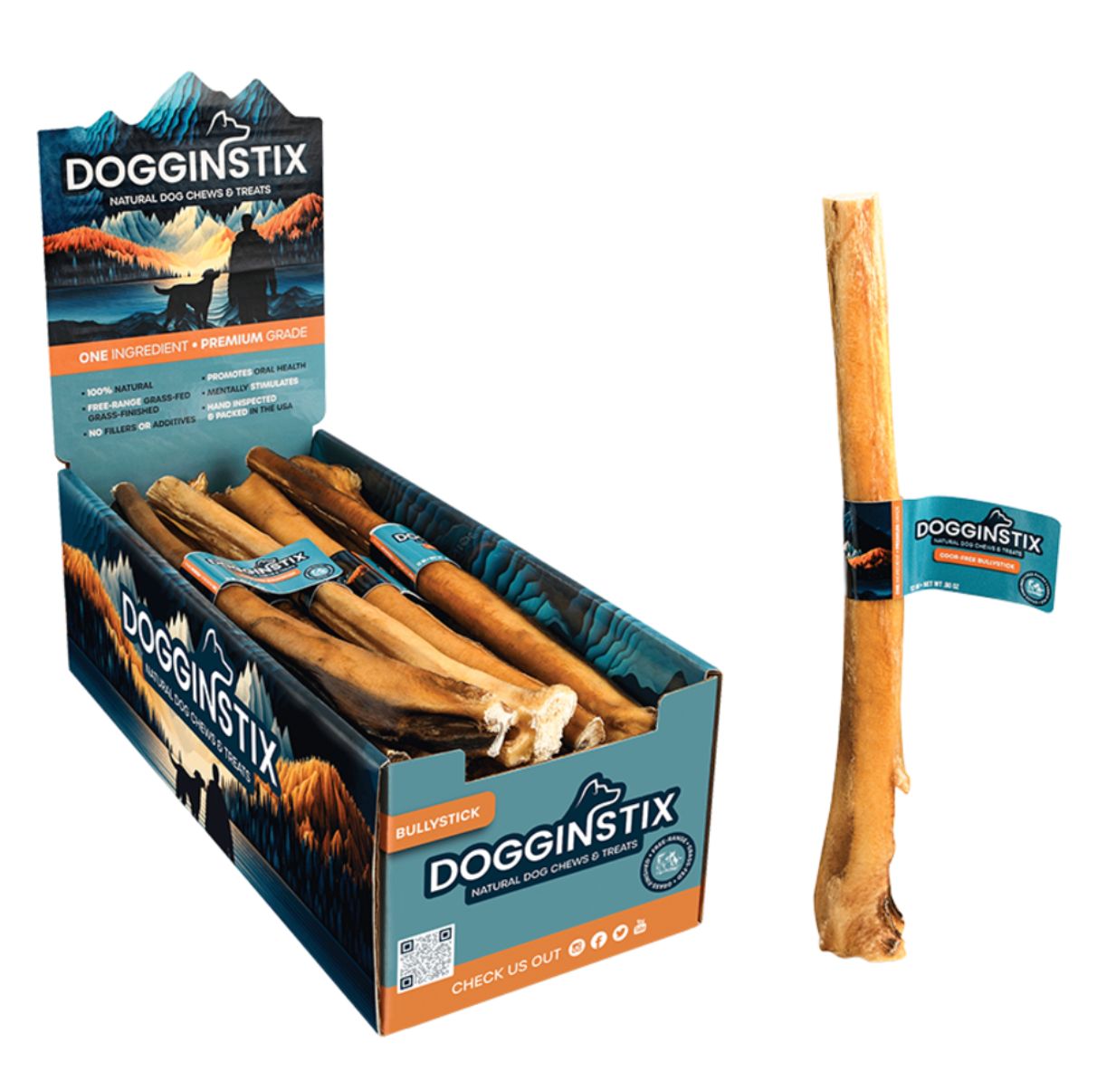 Dogginstix Monster Bully Stick 12"