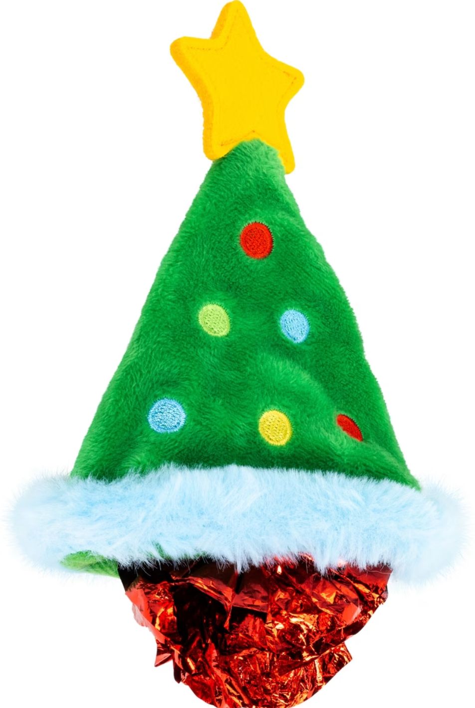 KONG Crackles Xmas Tree Catnip Cat Toy