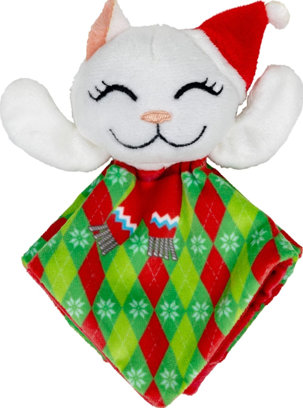 KONG Crackles Santa Kitty Catnip Cat Toy