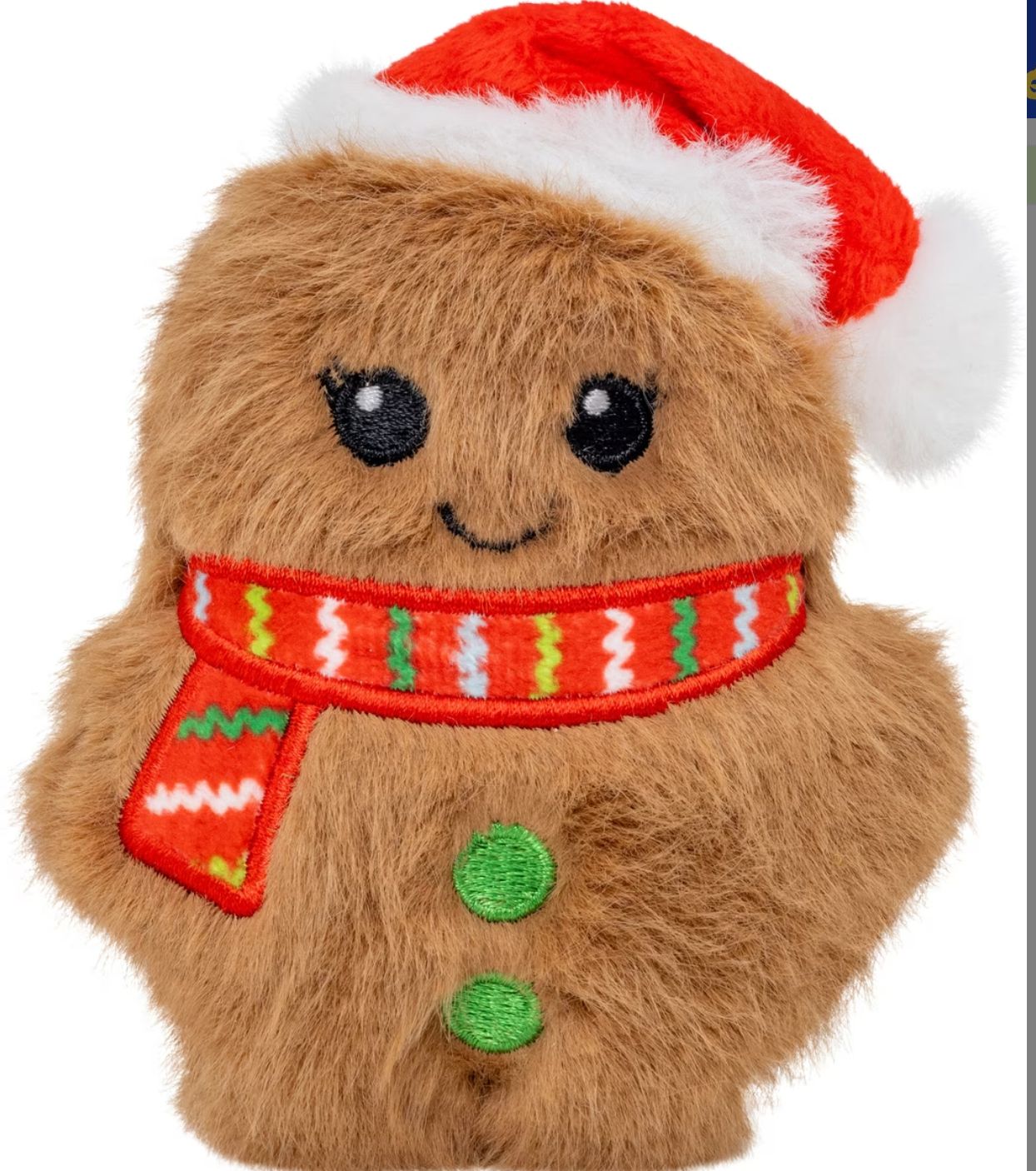 KONG Snuzzles Gingerbread Dog Toy - XS