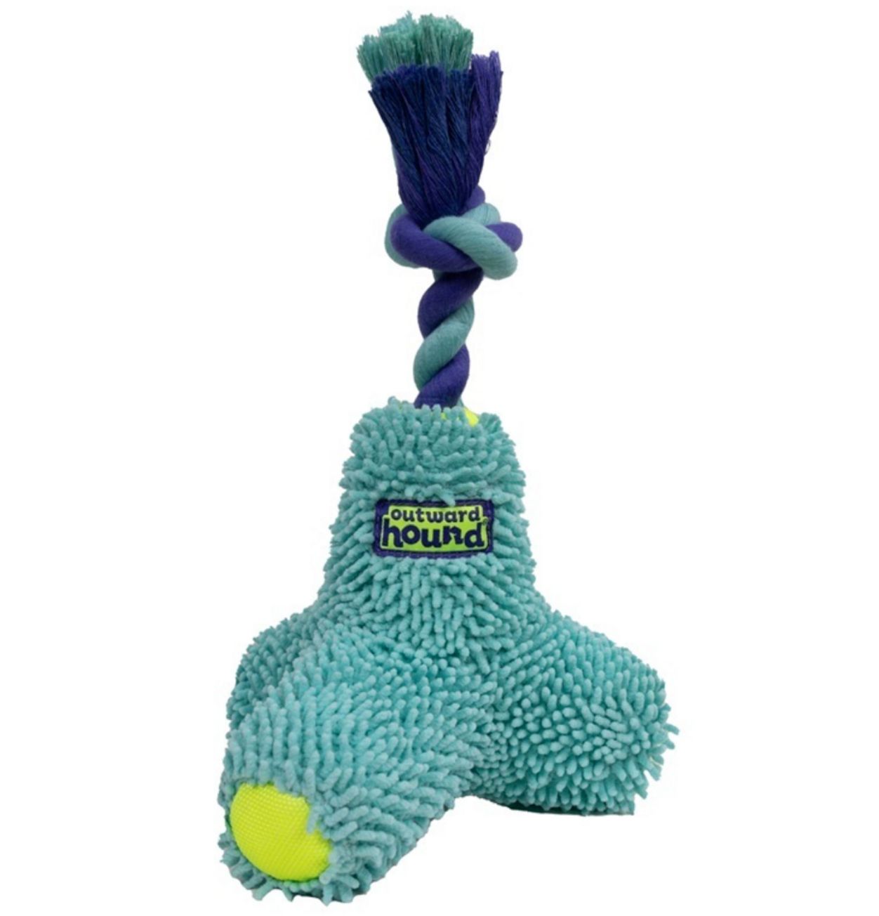 Outward Hound FlyFetch Rope Tug Dog Toy