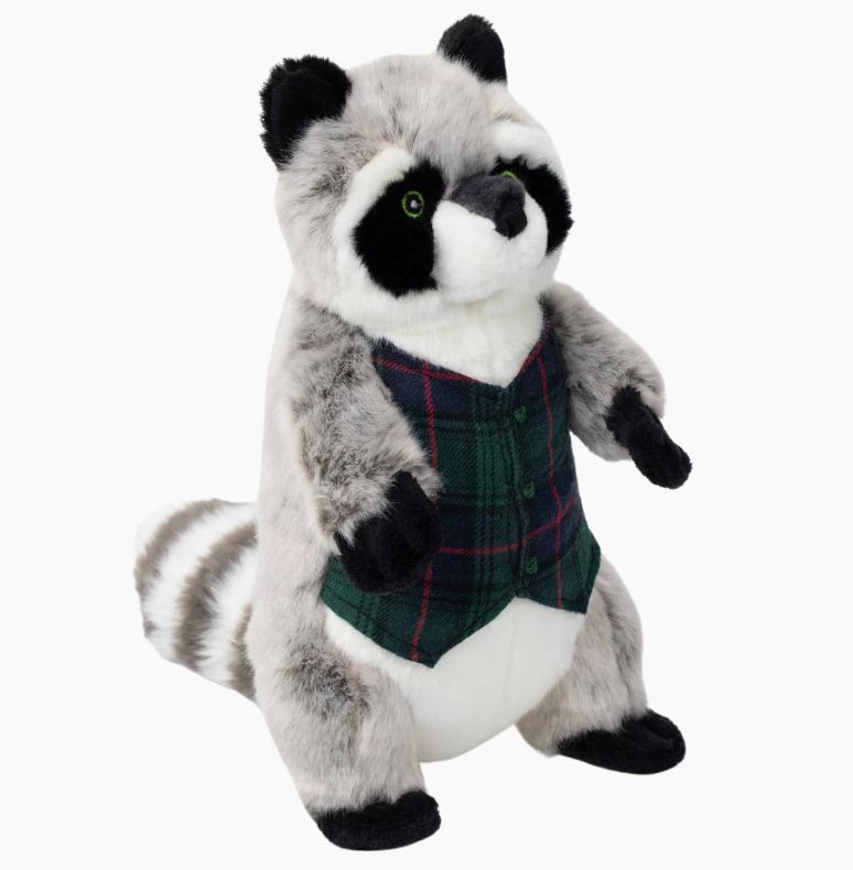 Fluff &amp; Tuff - Franklin Raccoon Dog Toy