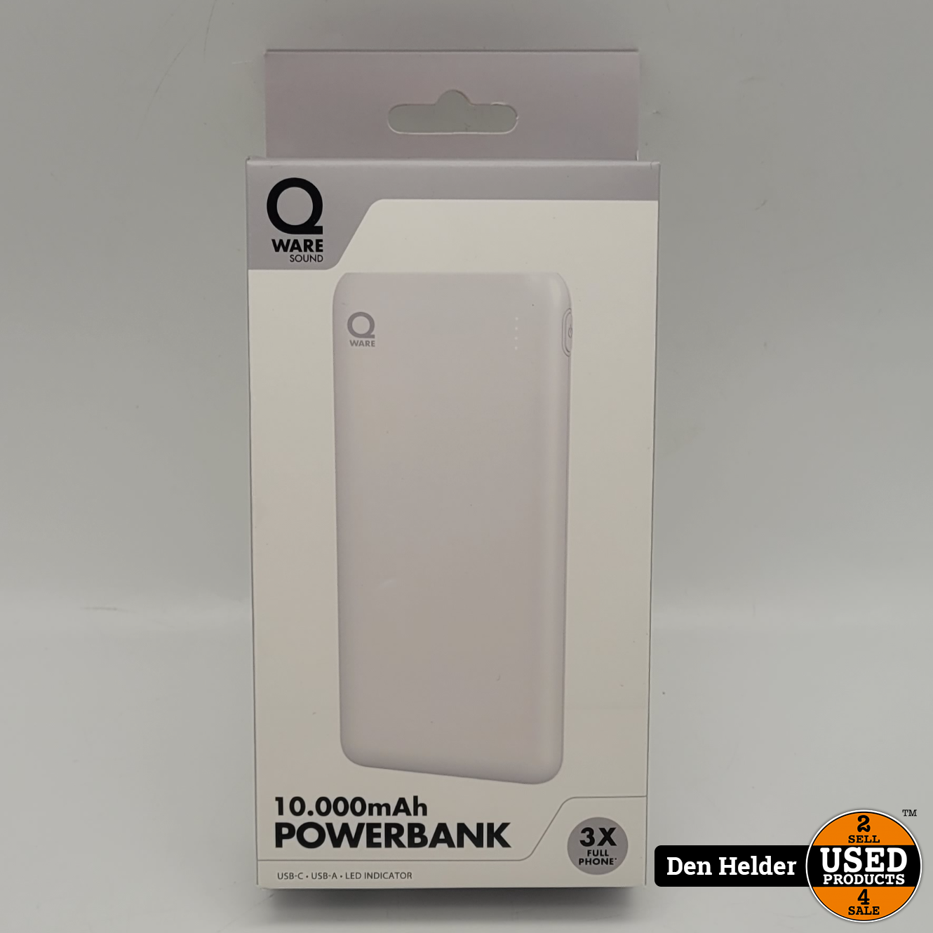 Qware Powerbank 10.000 mAh - Nieuw in Doos