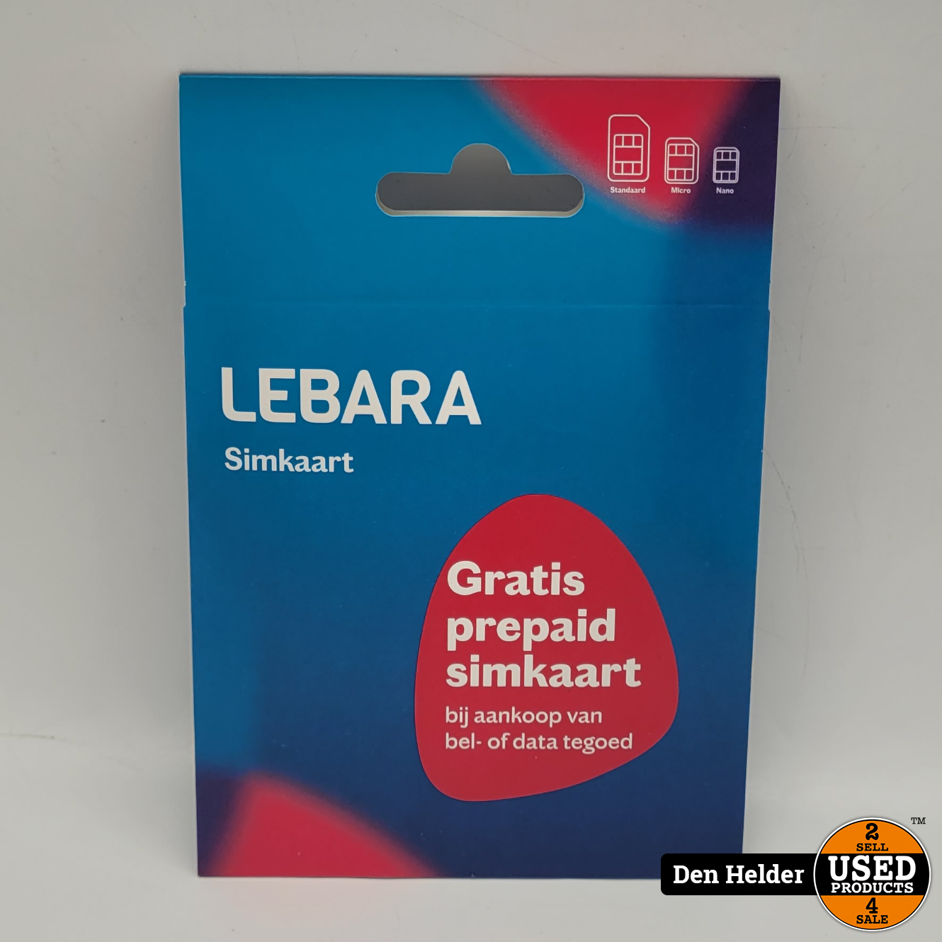 Lebara Simkaart 0649250058 Actief voor November 2025 - Nieuw