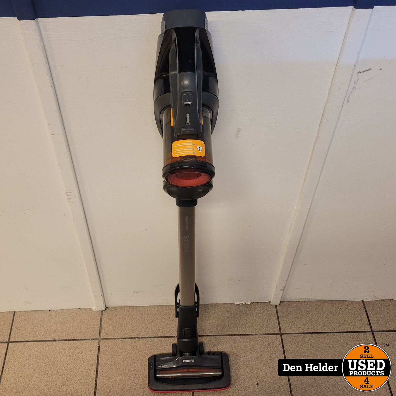 Philips SpeedPro Draadloze Stofzuiger - In Goede Staat