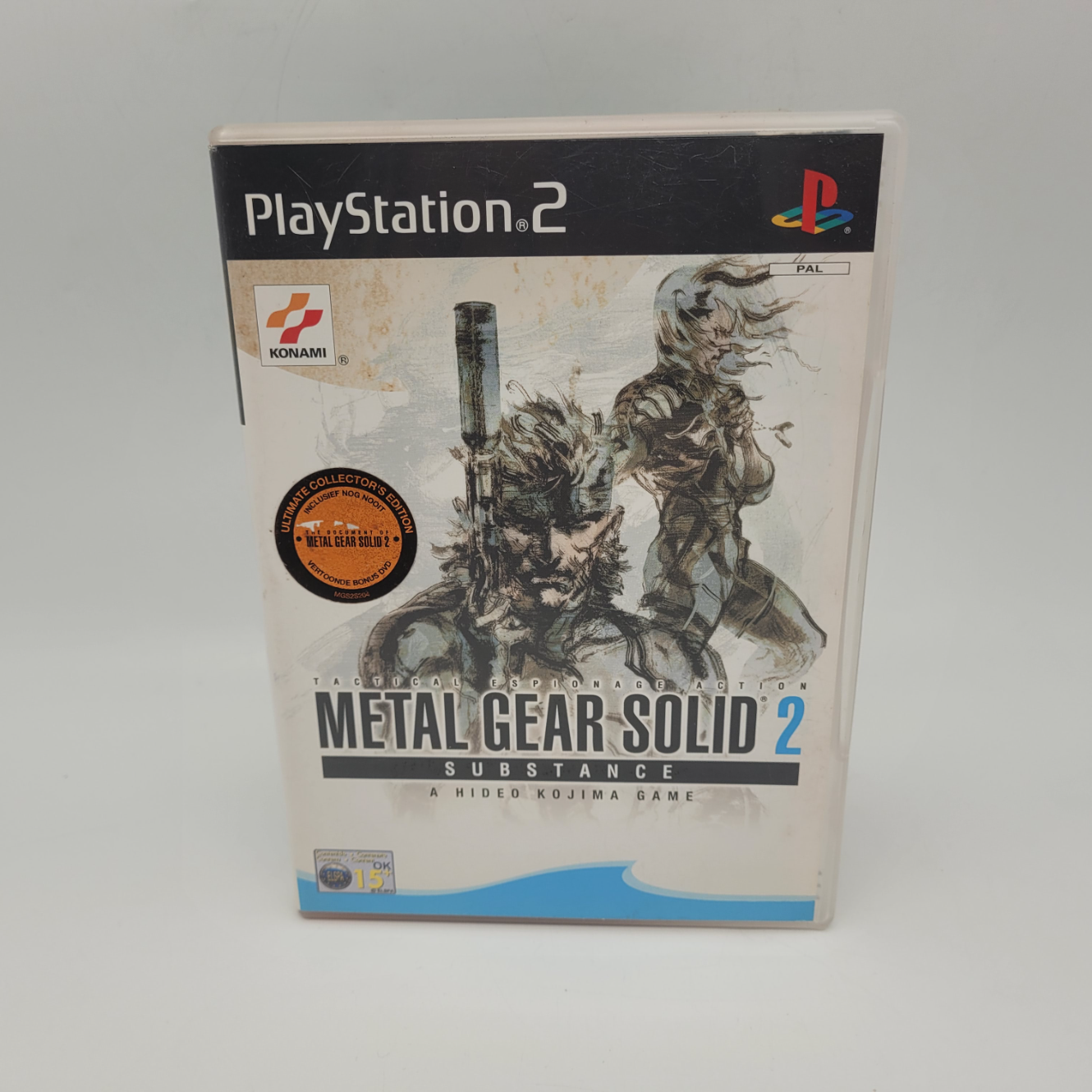Metal Gear Solid 2 Substance PS2 Game - In Goede Staat