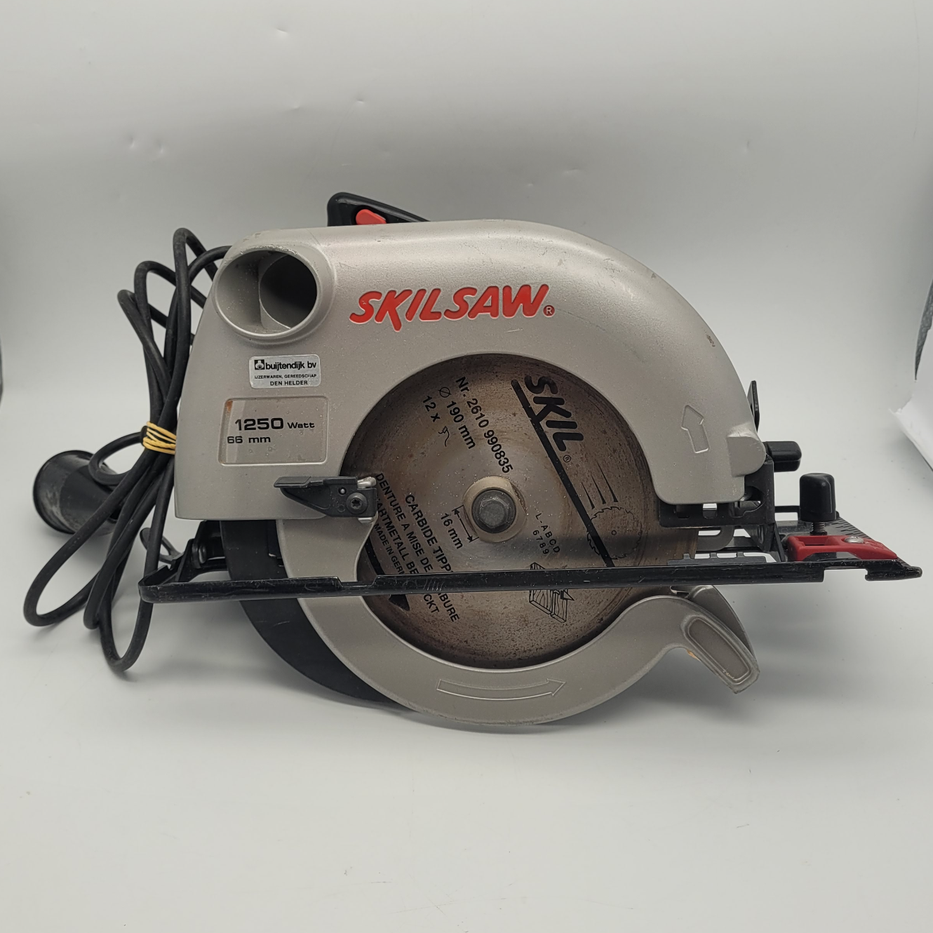 Skil 5266 Cirkelzaag 66mm 1250W - In Goede Staat