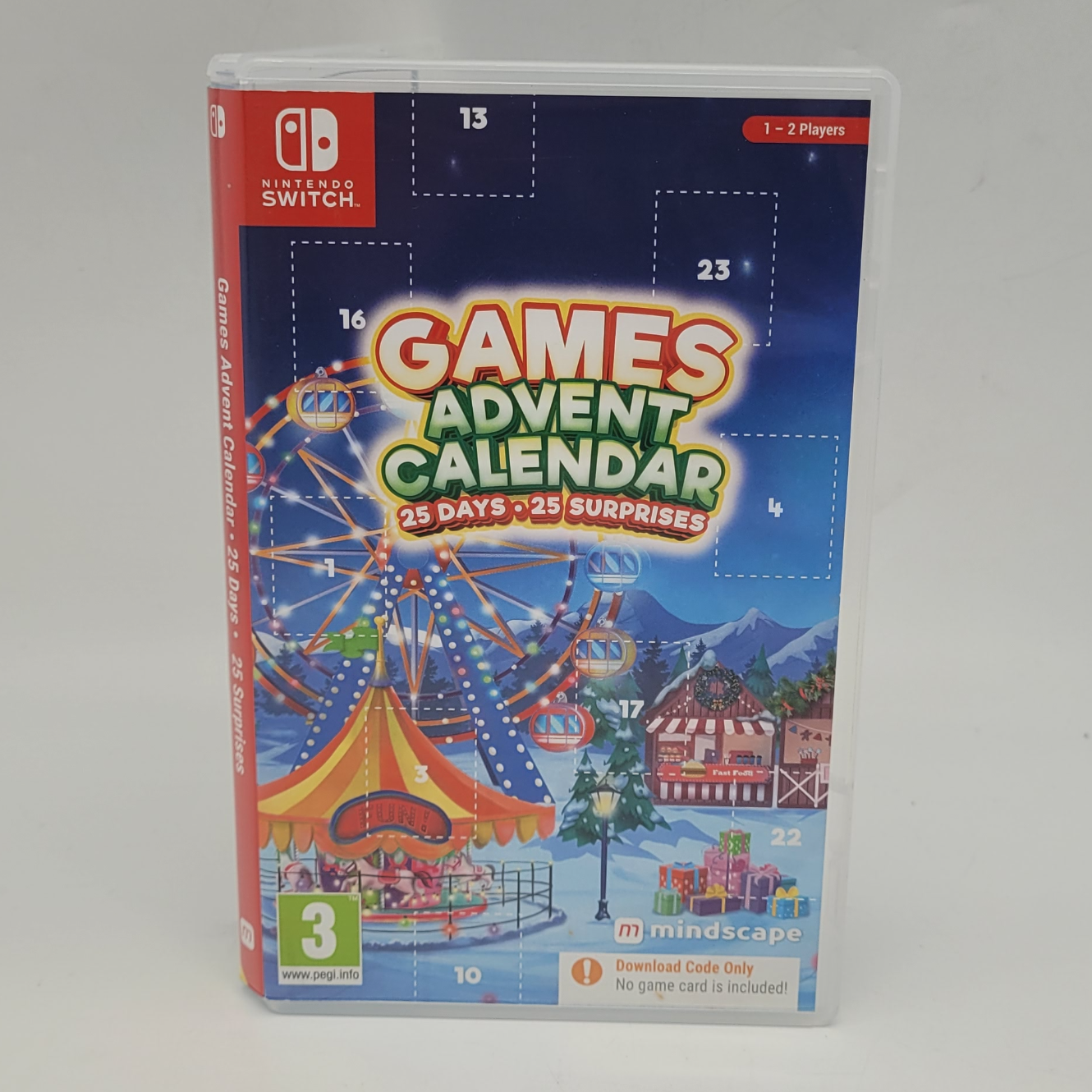 Games Advent Calendar 25 Days Nintendo Switch Game - In Nette Staat