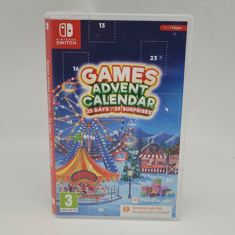 Games Advent Calendar 25 Days Nintendo Switch Game - In Nette Staat