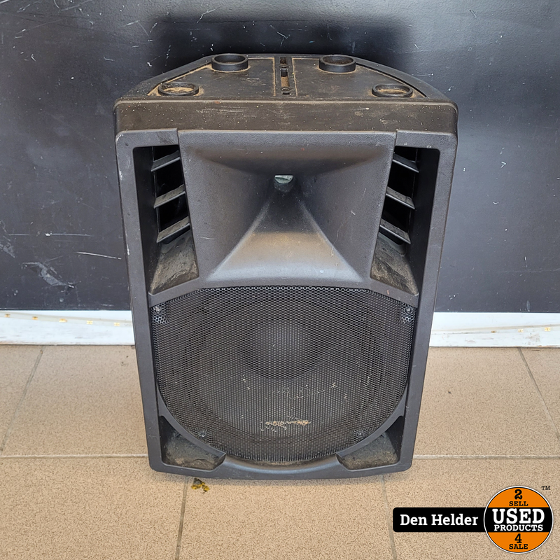 Power Dynamics PD-12A Actieve Speaker Set met MP3 Speler - In Goede Staat