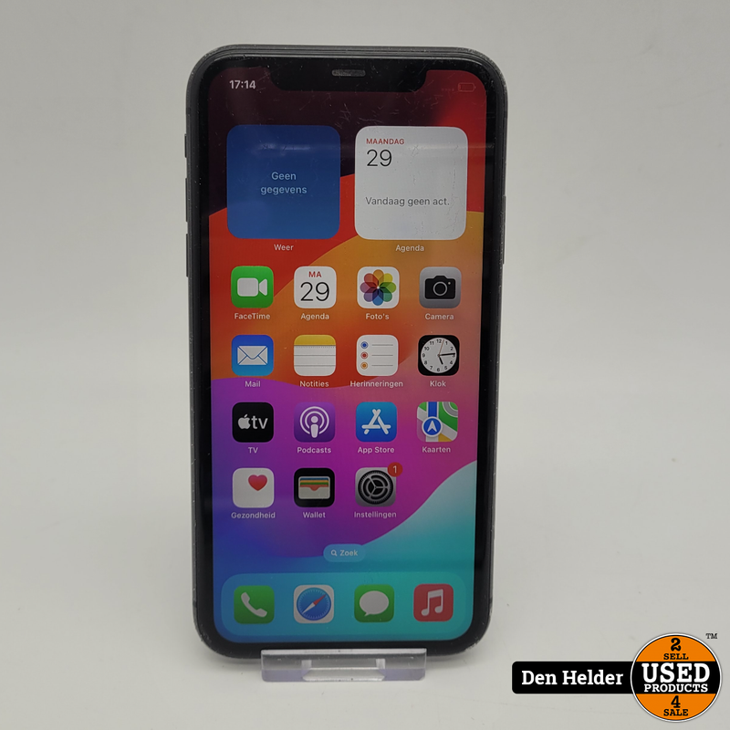 Apple iPhone 11 64GB Accu 76 - In Gebruikte Staat