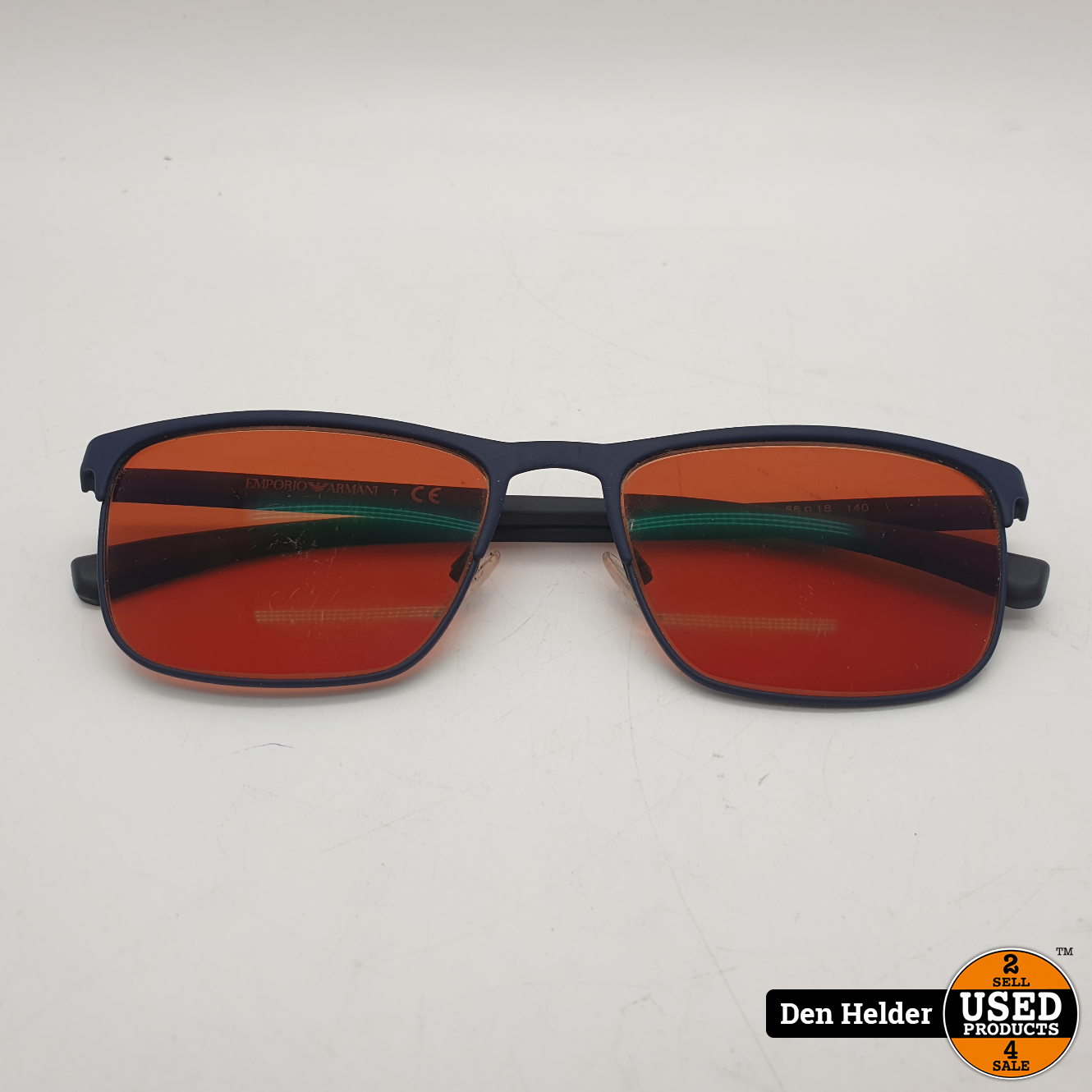 Emporio Armani EA 1079 Heren Zonnebril - In Nette Staat