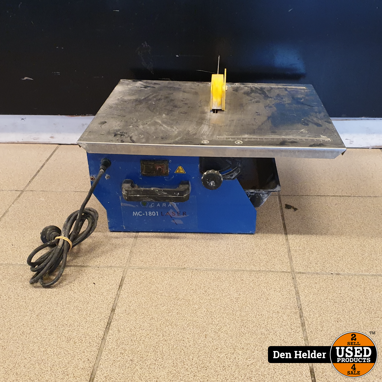 Carat MC1801 Tegelzaagmachine - In Goede Staat