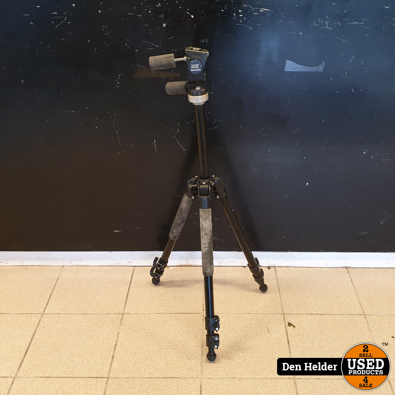 Manfrotto statief 344B met 410 statiefkop - In Goede Staat