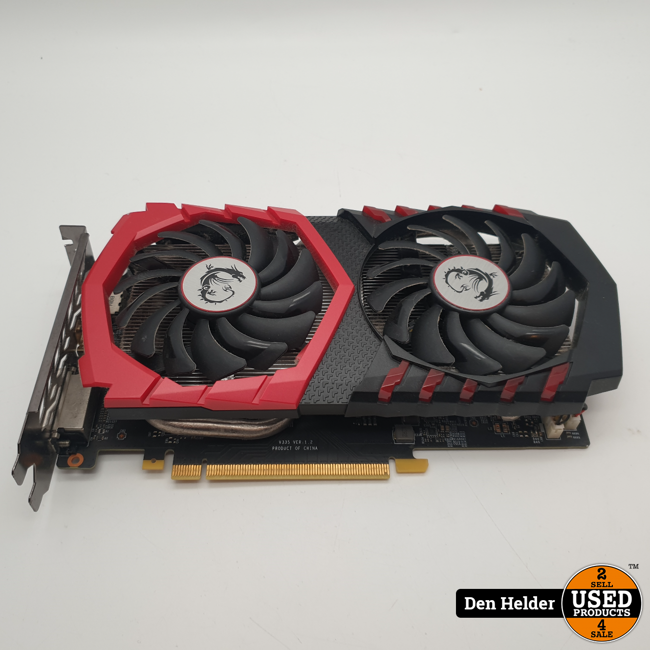 MSI Geforce GTX 1050 TI 4GB - In Nette Staat