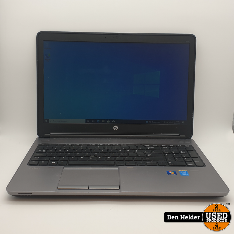 WEBSHOP DEAL! HP Probook 650 Intel Core i5-4310 8GB 256GB SSD Windows 10 - In Goede Staat