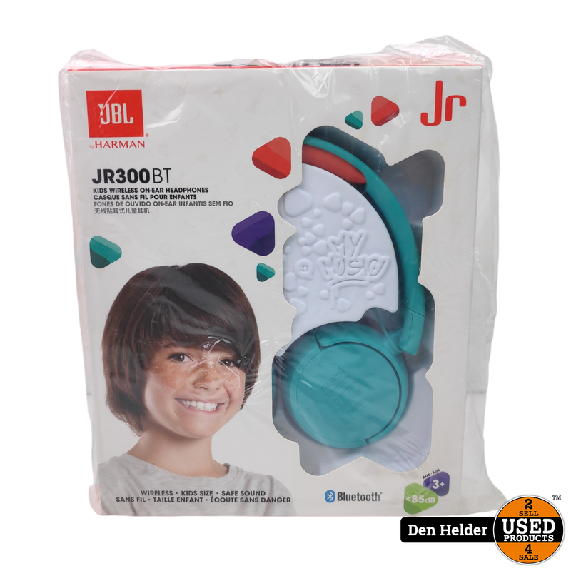 JBL JR300BT Draadloze On Ear Kids - Nieuw