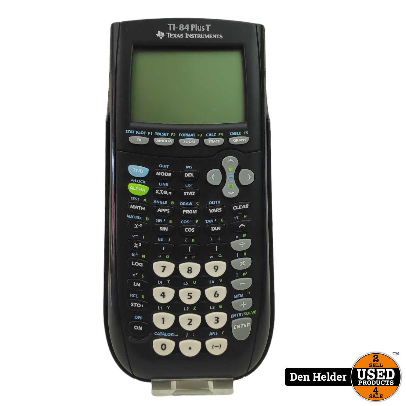 Texas TI-84 Plus T Rekenmachine - In Goede Staat