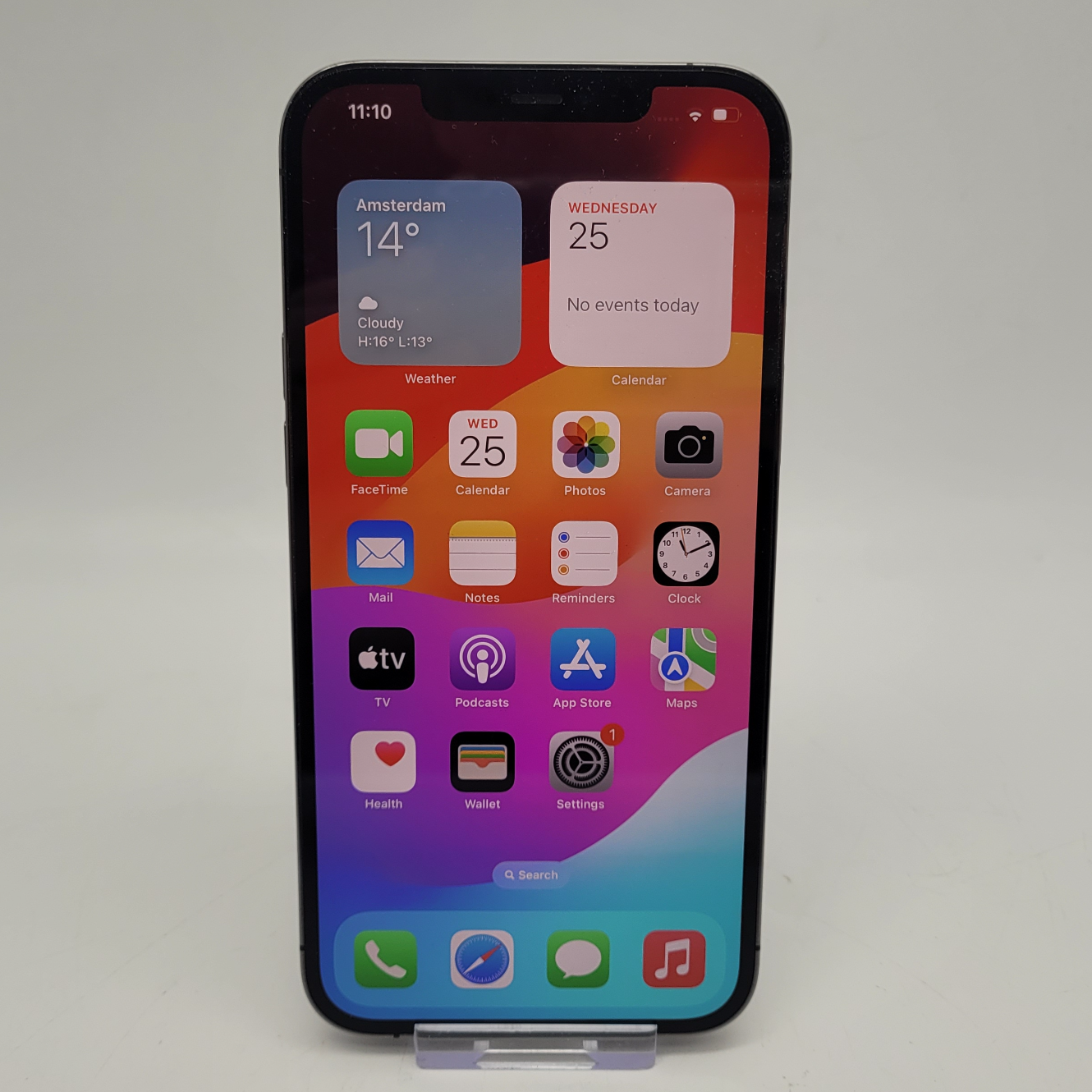 Apple iPhone 13 Pro Max 128GB Accu 86 Zwart - In Nette Staat