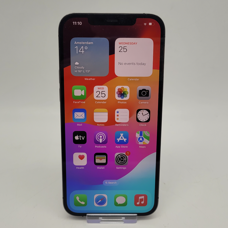 Apple iPhone 13 Pro Max 128GB Accu 86 Zwart - In Nette Staat