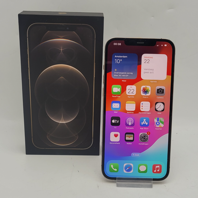 Apple iPhone 12 Pro Max 128GB iOS 18 Accu 76 - In Goede Staat