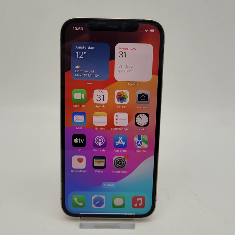 Apple iPhone 12 Pro 128GB Accu 80 iOS 18 - Geen FaceID