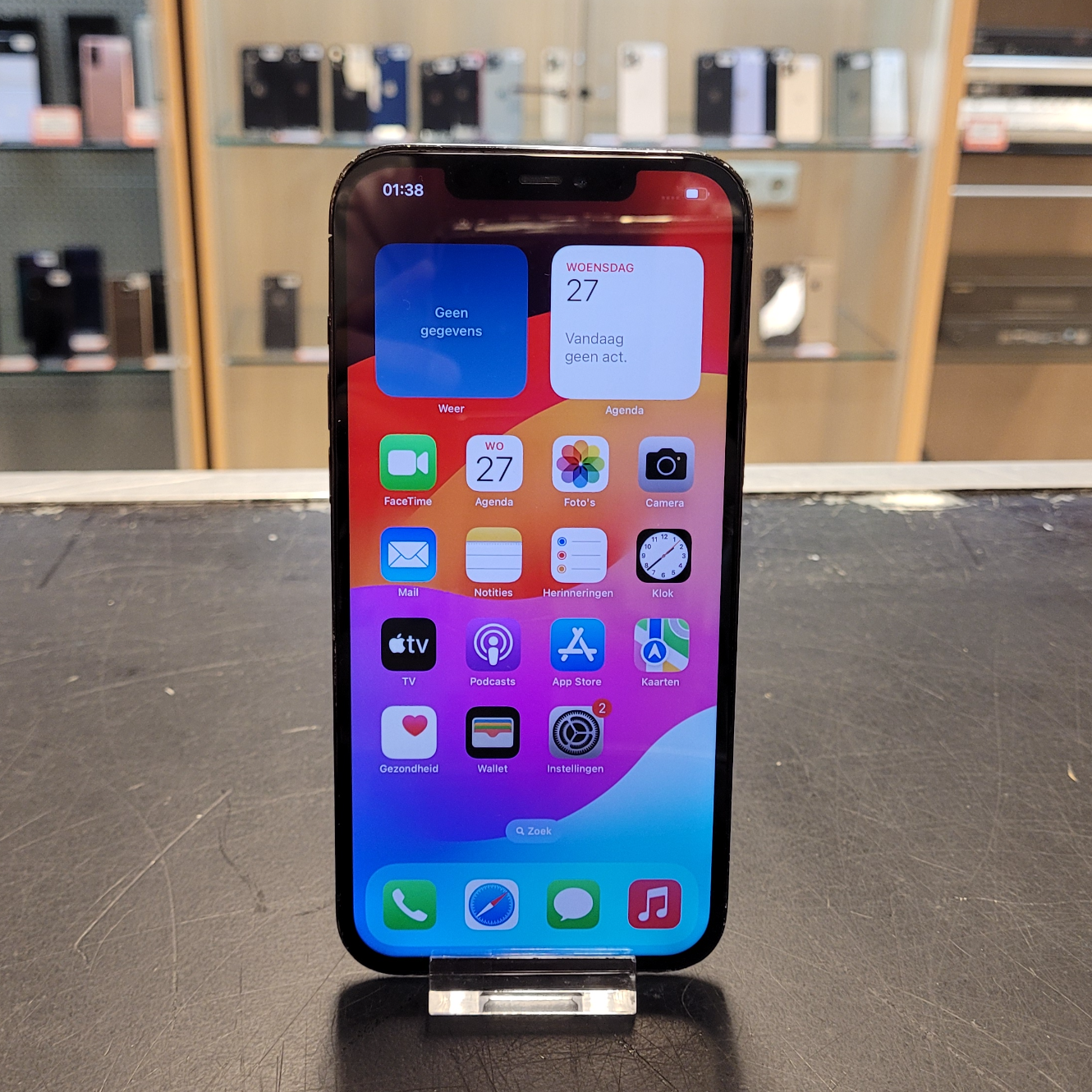 Apple iPhone 12 Pro Max 128GB Accu 85% Geen Face ID - In Goede Staat