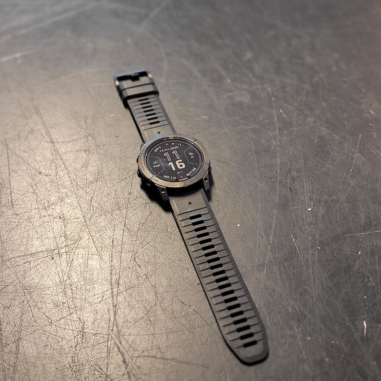 MEGA SALE!! Fenix 7X Pro Sapphire Solar Smartwatch | Titanium - In Nette Staat