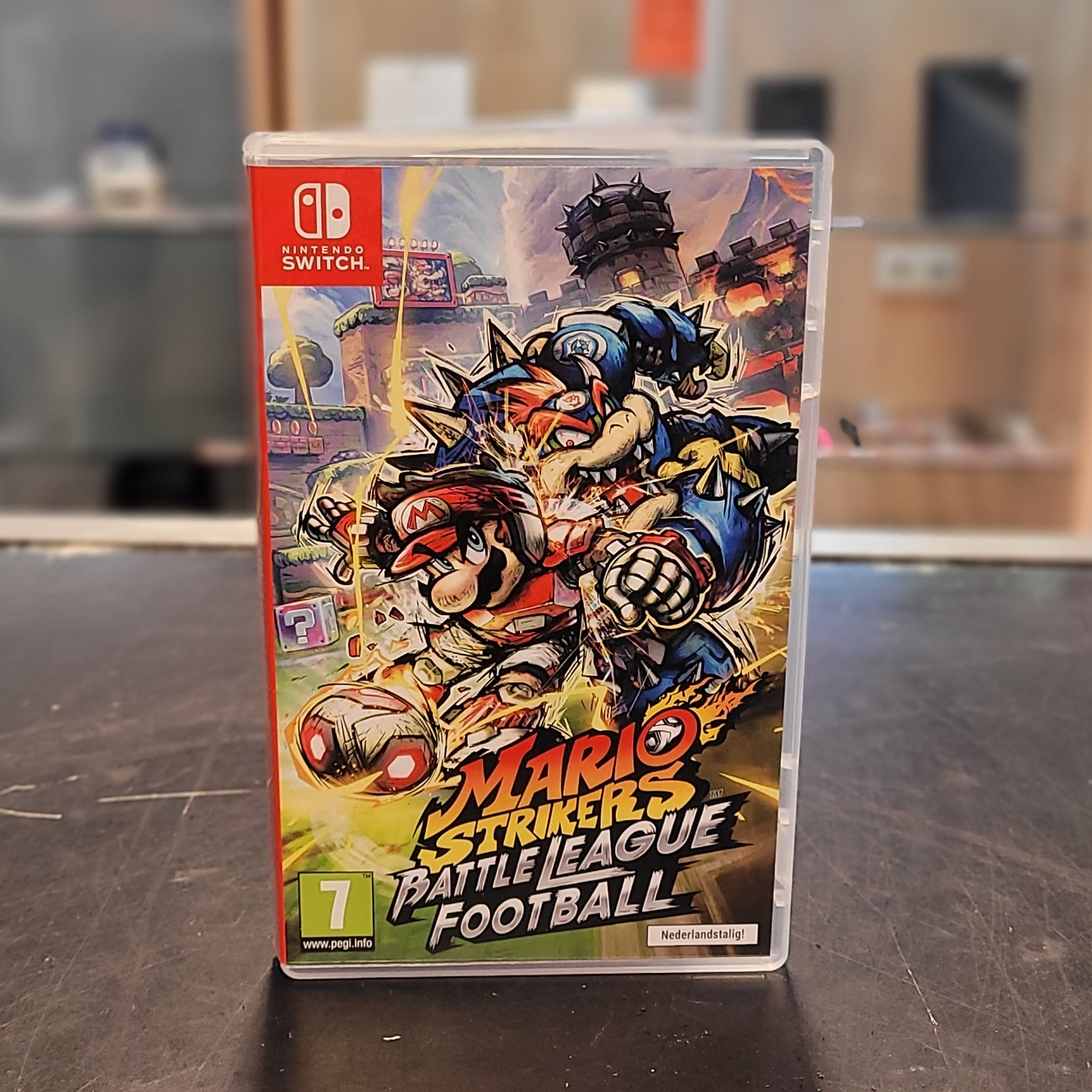 Mario Strikers Battle League Football Switch Game - In Nette Staat