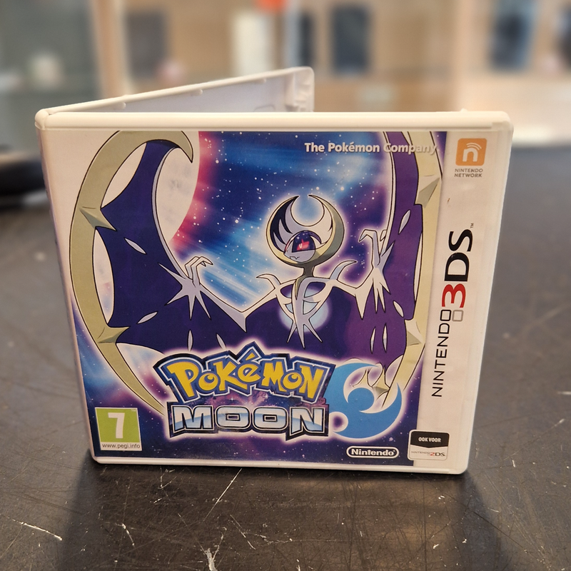 Pokemon Moon Nintendo 3DS Game - In Nette Staat