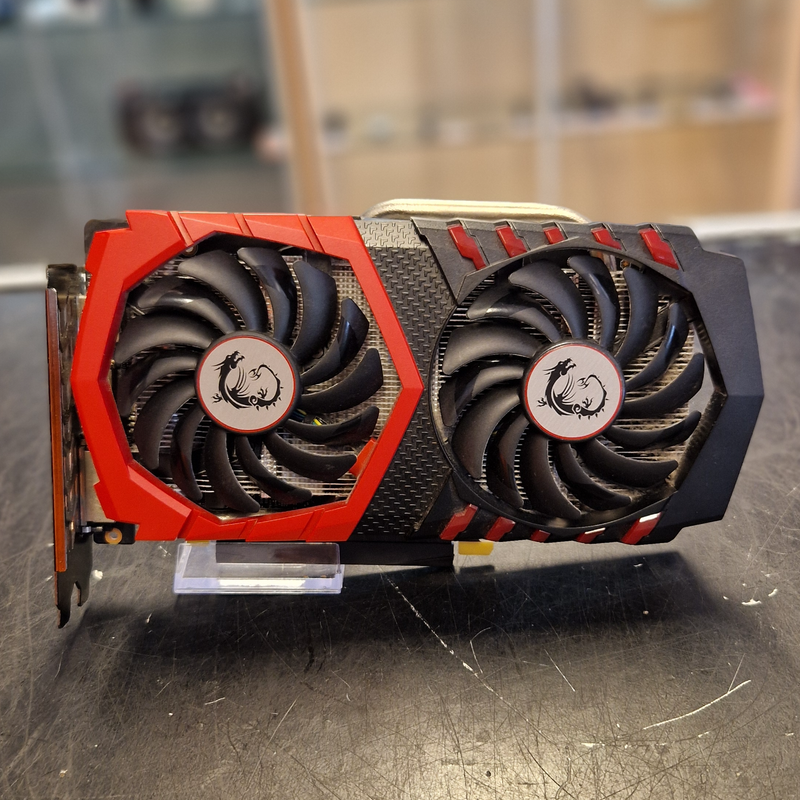 MSI GeForce GTX 1050Ti Gaming X 4G Videokaart - In Goede Staat