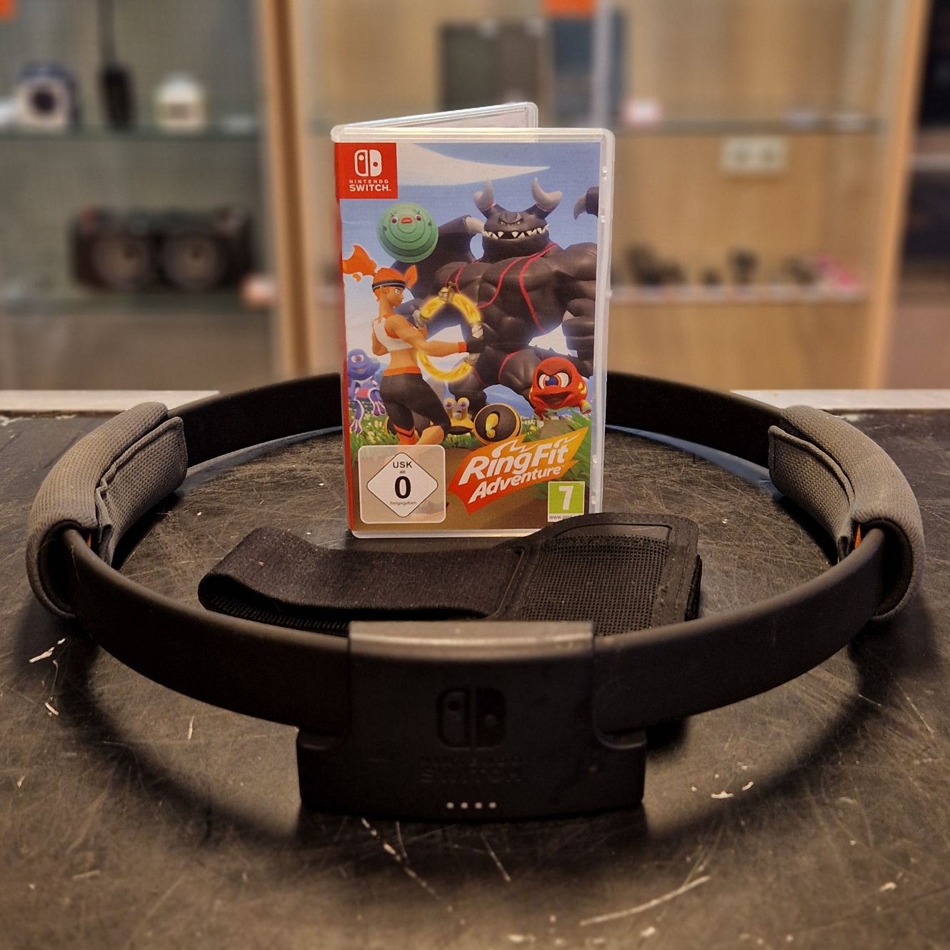 Nintendo Ringfit Adventure Switch Game Set - In Nette Staat