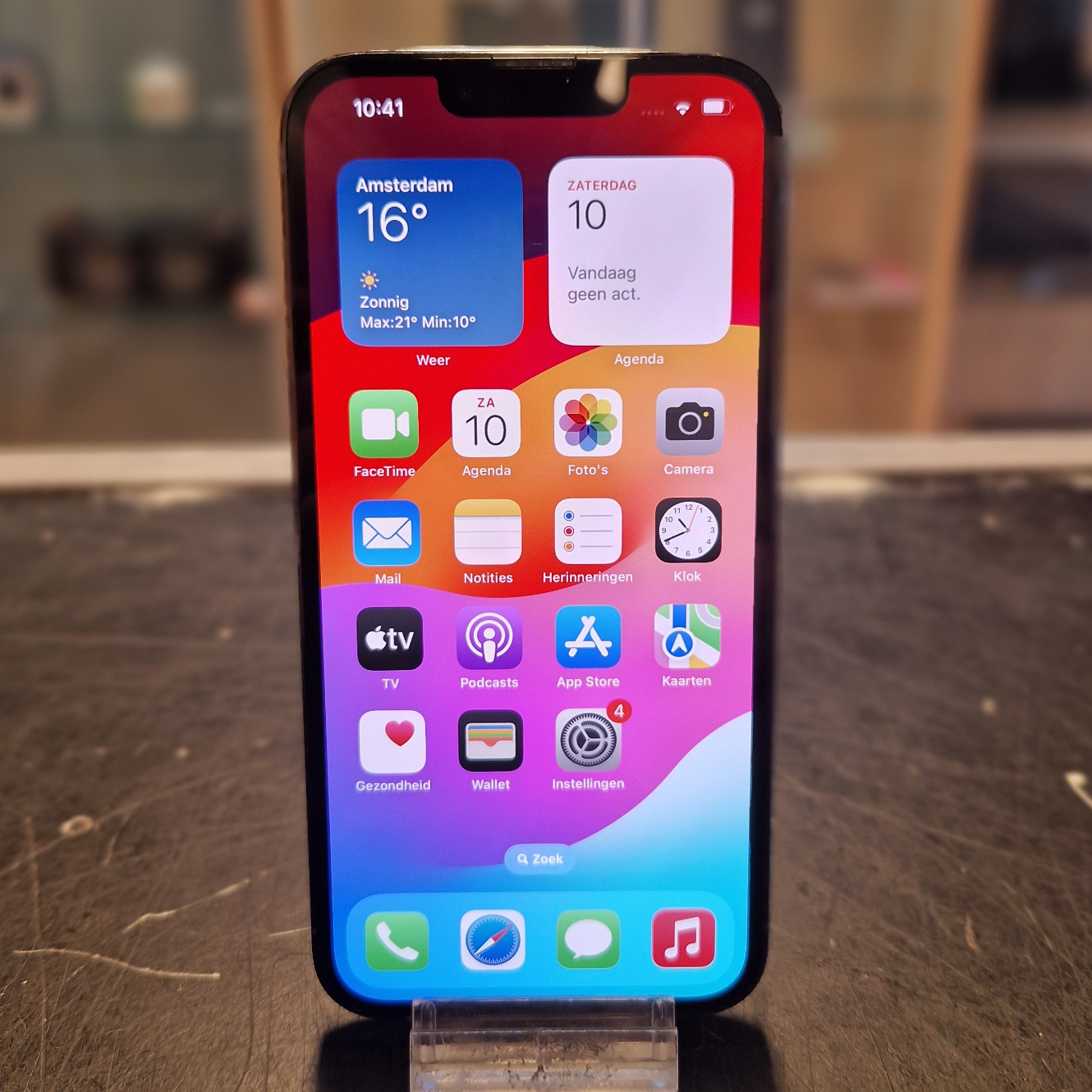 Apple iPhone 13 Pro 128GB Accu 100 iOS 18 - In Goede Staat