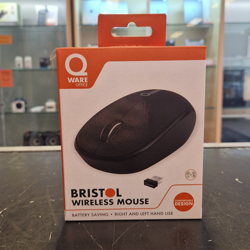 Qware Bristol Draadloze Muis - Nieuw in Doos