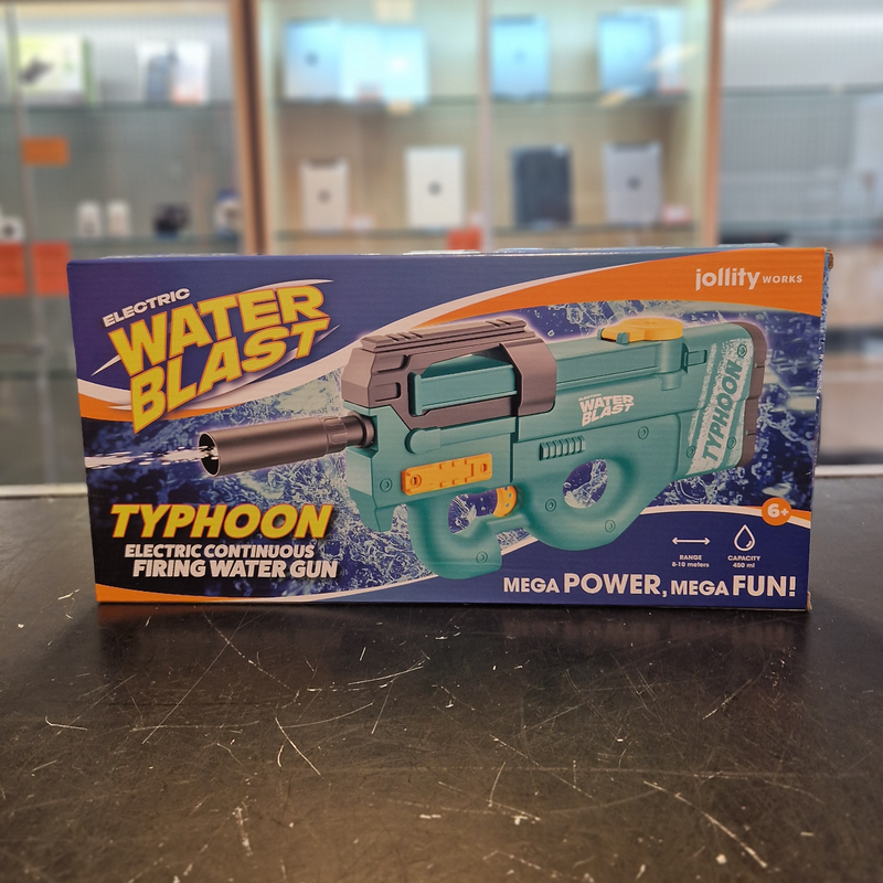 Jollity Works Elektrische Waterpistool Typhoon - Nieuw in Doos