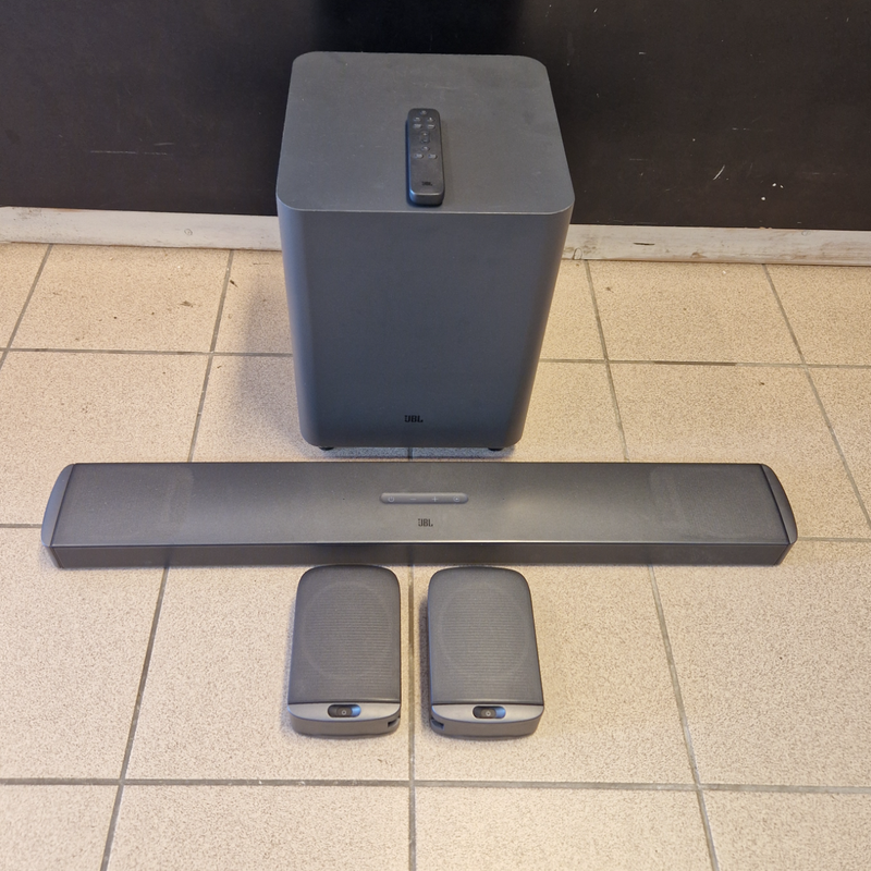 JBL Bar 9.1 Soundbar + Subwoofer &amp;amp; 2 Bluetooth Speakers - In Nette Staat
