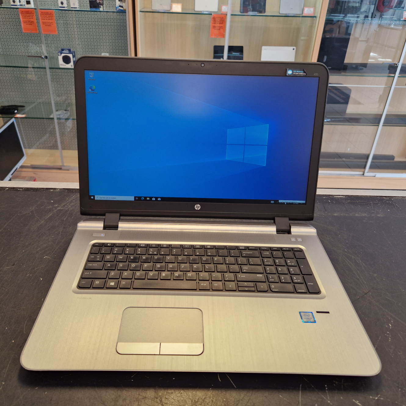 HP Probook 470 G3 Intel Core i7-6500U 8GB 256GB SSD Windows 10 - In Nette Staat
