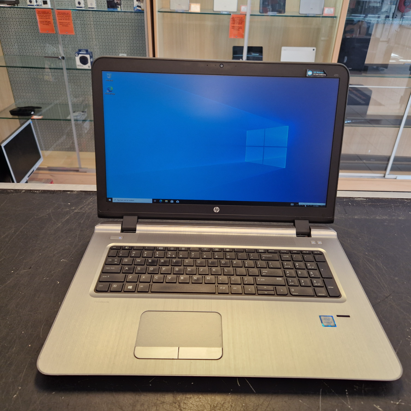 HP Probook 470 G3 Intel Core i7-6500U 8GB 256GB SSD Windows 10 - In Nette Staat