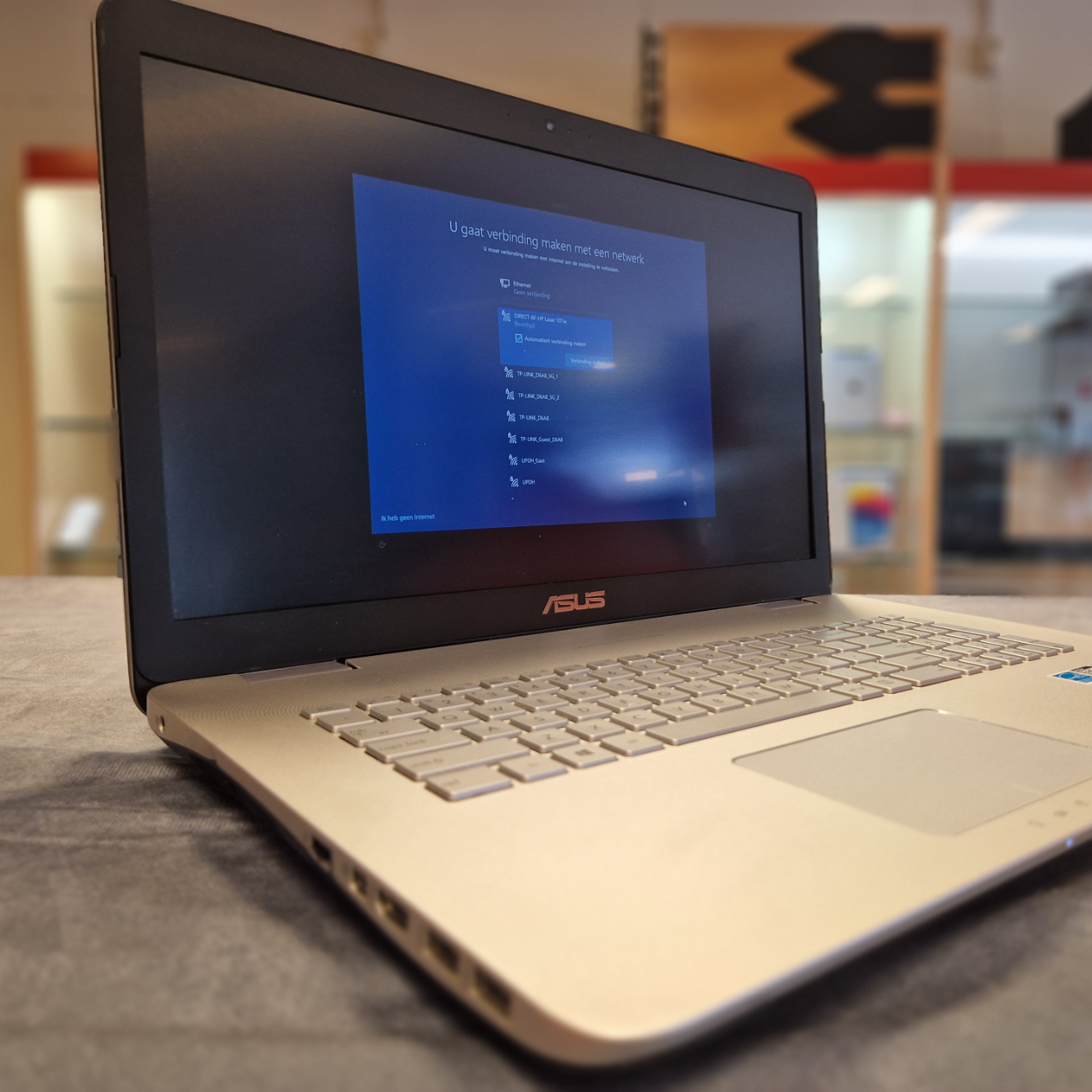Asus N751J Intel Core i7-4710HQ 8GB 1TB Windows 10 - In Nette Staat