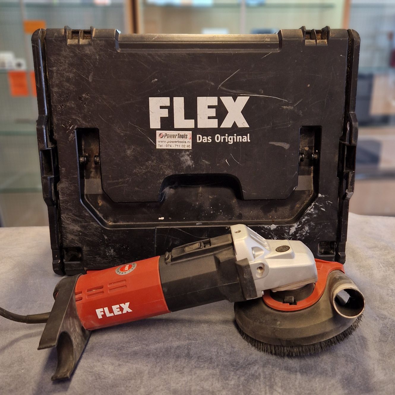 Flex LD15-10 125R Schuurmachine 125mm 1450W - In Nette Staat