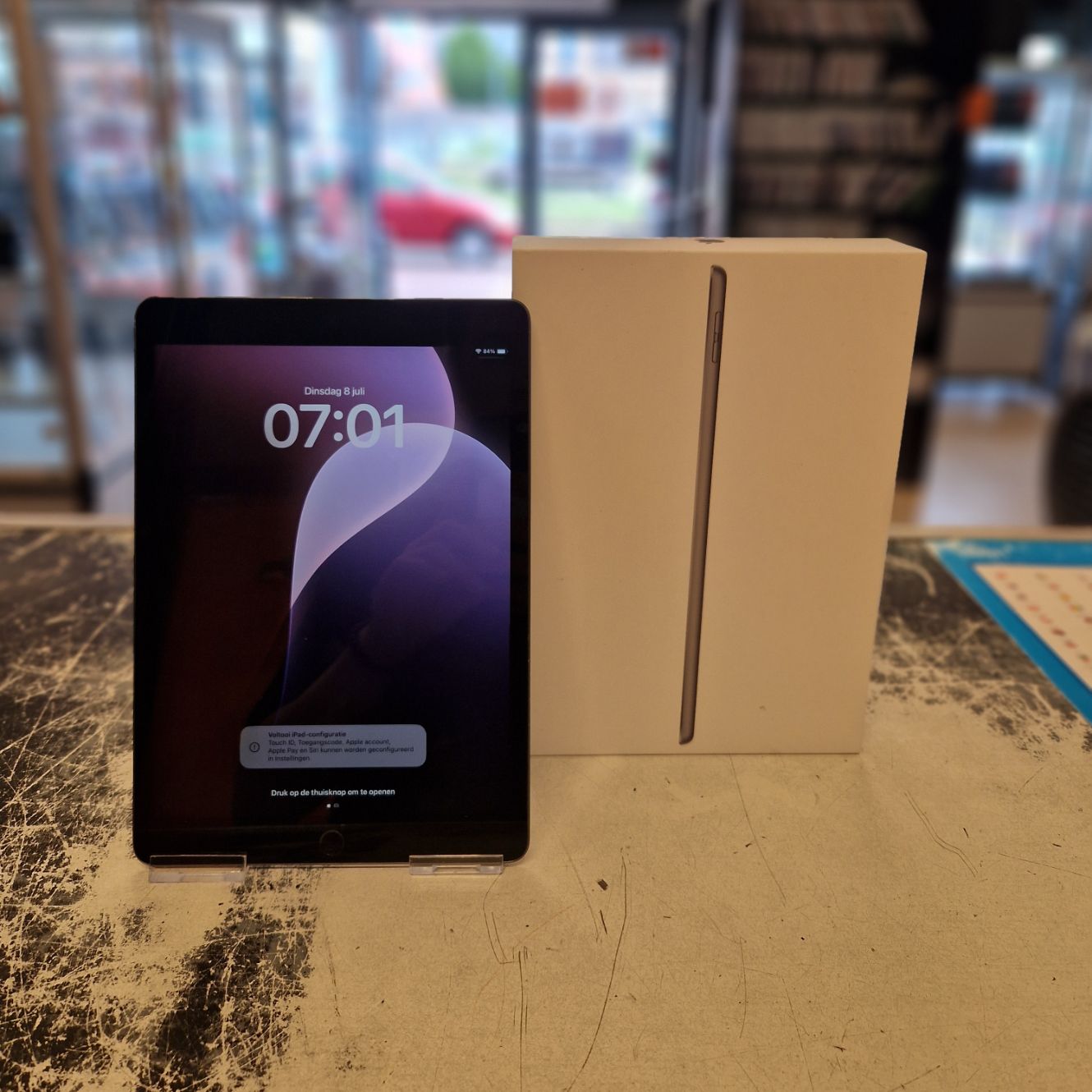 Apple iPad 9e Generatie 2021 64GB Wifi iOS 18 - In Nette Staat