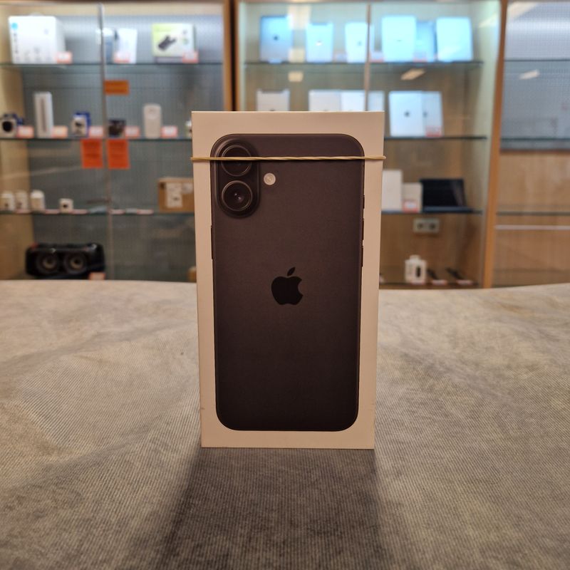 Apple iPhone 16 Plus 128GB Zwart iOS 18 - Nieuw in Doos