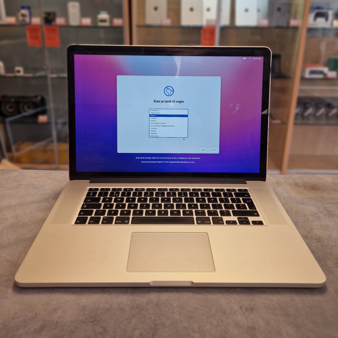 Apple Macbook Pro 2015 Intel Core i7 16GB 256GB SSD - In Nette Staat
