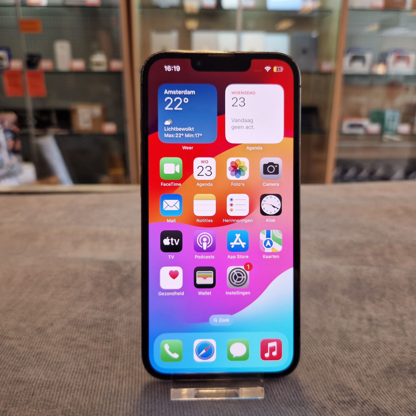 Apple iPhone 13 Pro 128GB Accu 100 - In Nette Staat